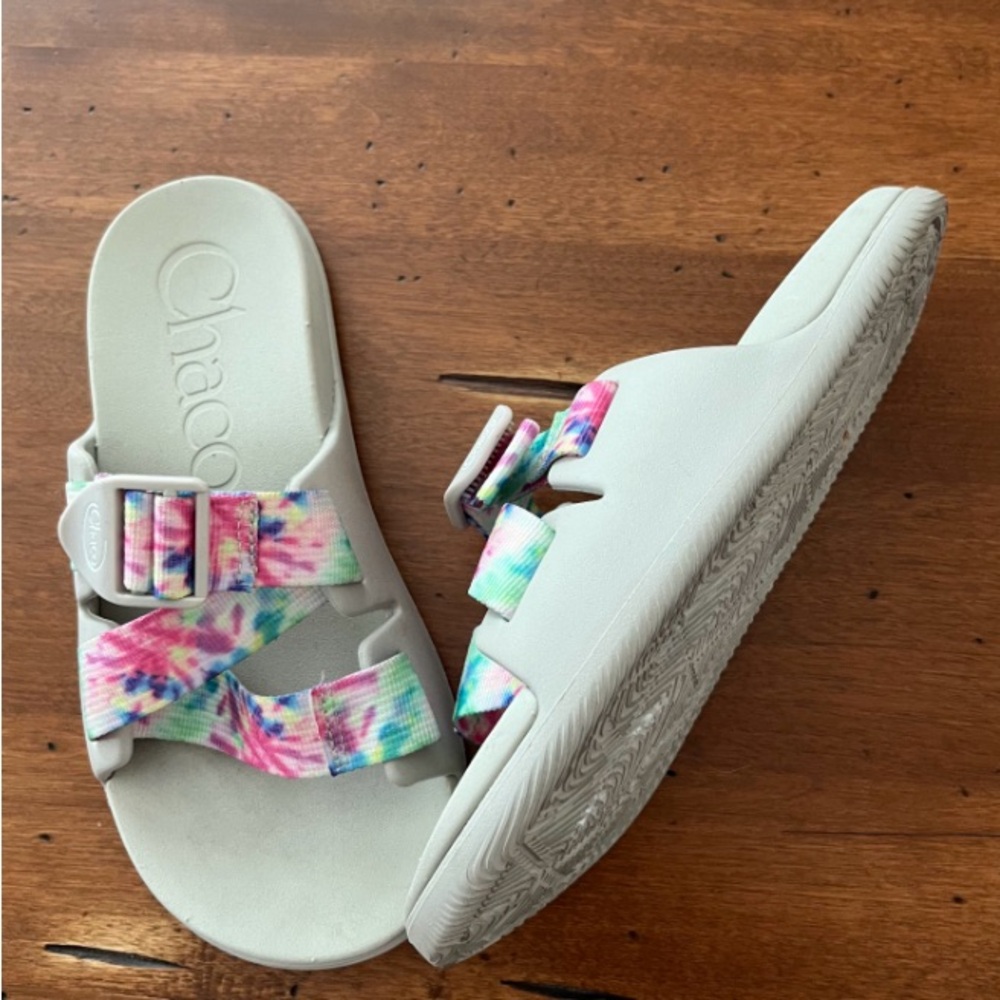 Chaco Floral Slide On Sandals